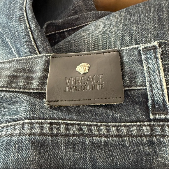 VERSACE JEANS COUTURE Jeans Dark Wash Sz 30 - Picture 5 of 6